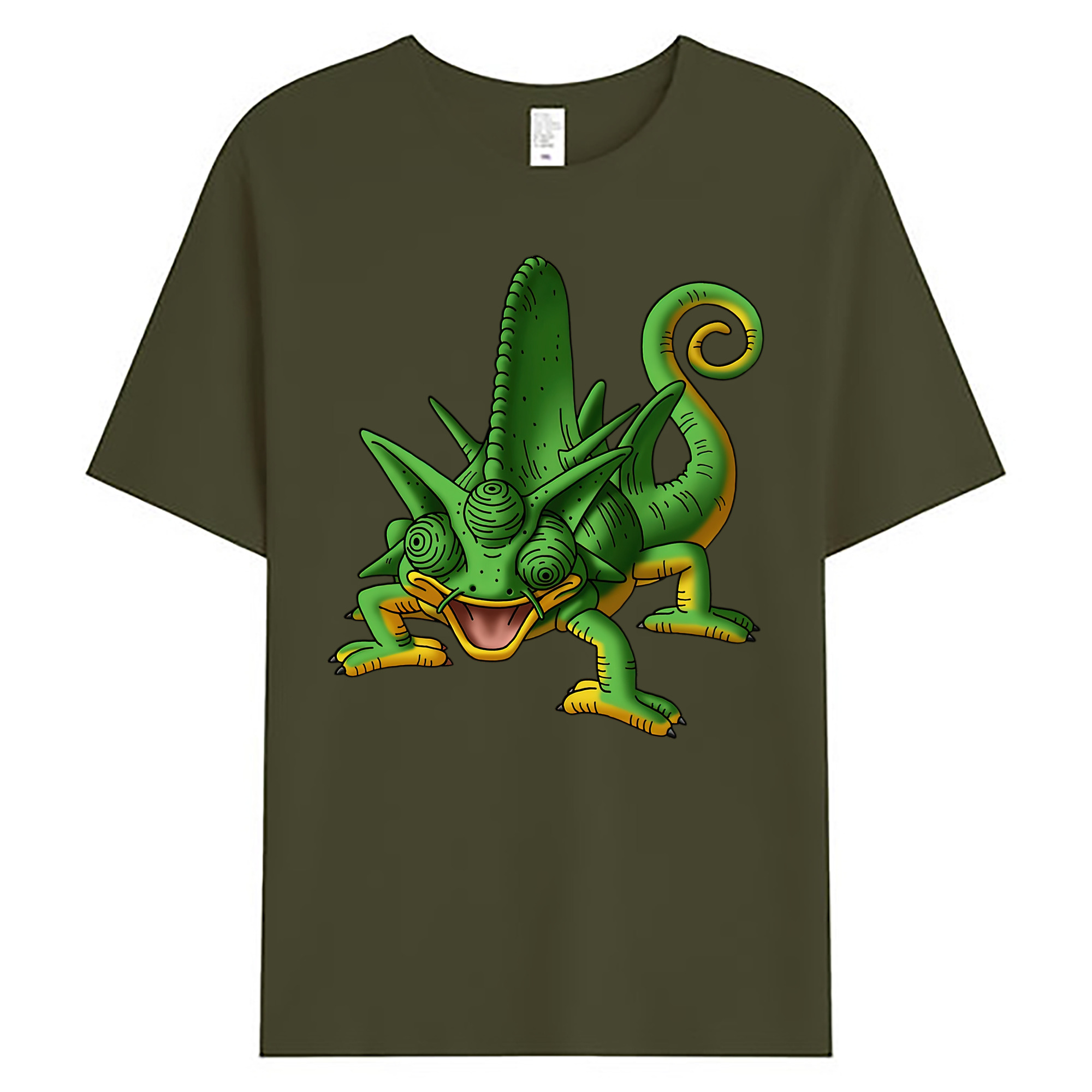 （画像用） ドラゴンクエスト Doragon Kuesuto Dragon Quest 綿100％ メンズ半袖Tシャツ｜肌触りやわらか＆通気性